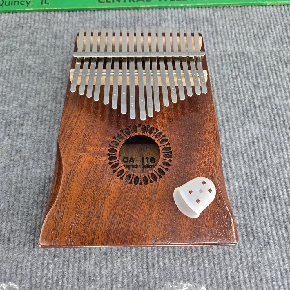 Kalimba Thumb Piano 17-Key CA-17B Designed in California Wood